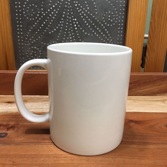 Be Kind Friendly Coffee Mug Cup Room Essentials Stoneware Blue Green Letters - Picture 3 of 7